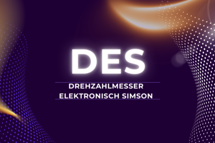 drehzahlmesser elektronisch simson