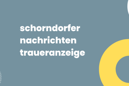 schorndorfer nachrichten traueranzeige