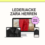 Lederjacke Zara Herren