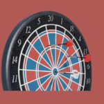 Dartscheibe elektronisch