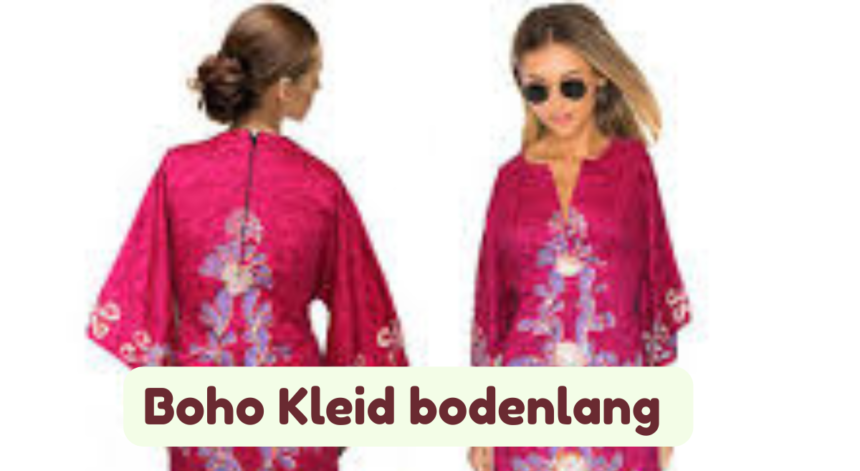 Boho Kleid Bodenlang